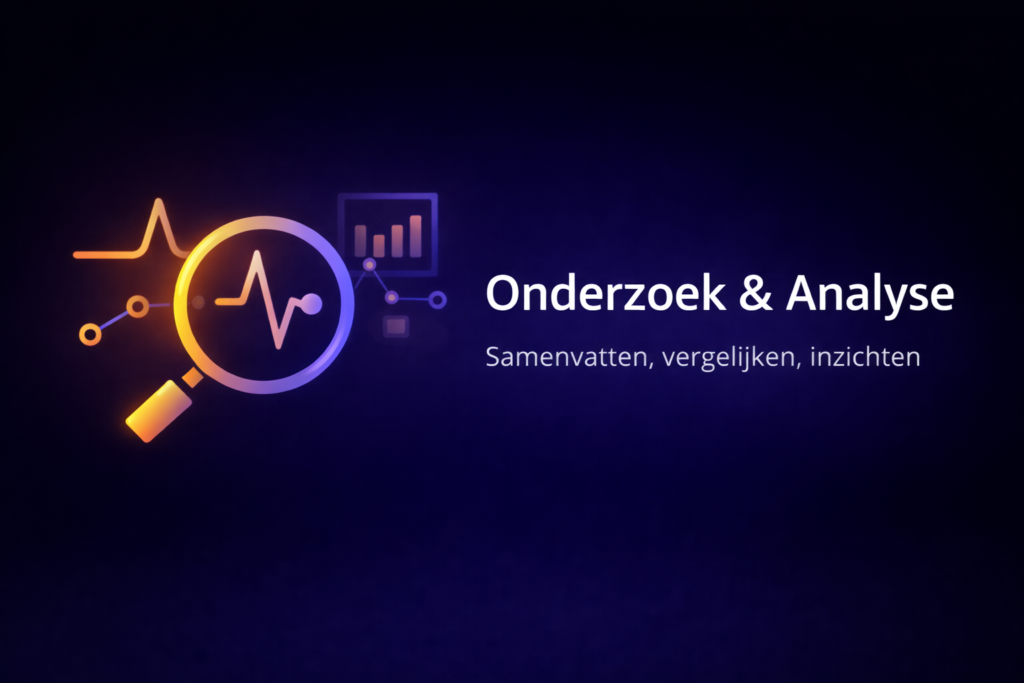 Onderzoek en Analyse GPT's